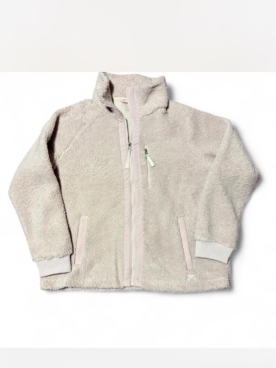 Soybu Jackets & Blazers - Soybu Sherpa Fleece Jacket XL Cozy Neutral Full Zip Athleisure